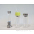 Glass Bottle Factory 500ml/16.89oz Wholesale Glass Bottle Wedding Invitations/ Clear Borosilicate Glass Water Bottle